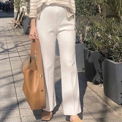 【セール
】マタニティパンツ / オフホワイトの画像