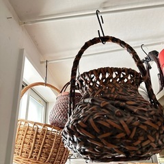 （お引取り先決定）【差し上げます】インテリア　かご