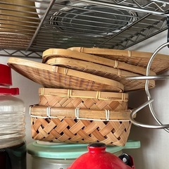 （お引取り先決定）【差し上げます】インテリア　かごの画像