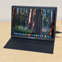 JAPANNEXT 10.5インチ モバイルモニター IPSパネル USB-C HDMI 新品同様の画像