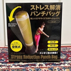 ストレス解消　パンチングバッグ　
新品未使用