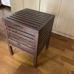 ※値下げしました【美品】【収納】ウッドボックスの画像