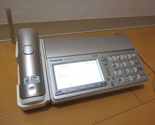 パナソニック FAXファックスfax電話機 KX-PD603-N 見てから印刷