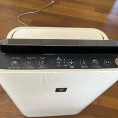 【花粉対策】【値下げしました】加湿空気清浄機　SHARP KC-F50-W ※値下げしましたの画像