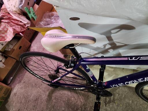 dyq　LOUIS GARNEAU ジュニアシティバイク パープル Louis Garneauの紫色のロードバイク dyq LOUIS GARNEAU ジュニアシティ