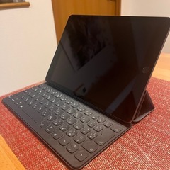 iPad7世代128GB・スマートキーボード・カバー