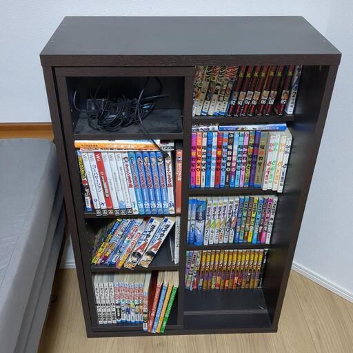 スライド式 漫画棚
