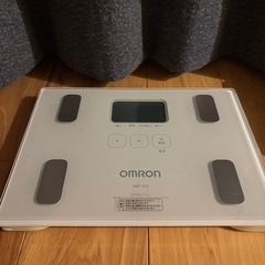 【美品】omron オムロン 体重体組成計 カラダスキャン HB...