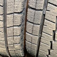 新品同様  145/80R12 LT スタッドレス22年4本  ダンロップ  ウィンターマックス冬タイヤの画像