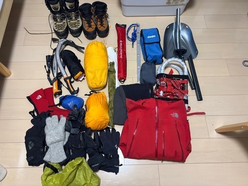 登山道具一式