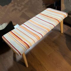 ※譲渡済※【2/9(日)まで】※無料※ベンチチェアをお譲りいたします。