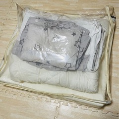 ベビーふとん6点セット(スターGY)　ニトリの画像