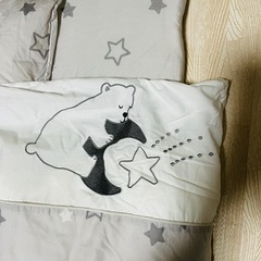ベビーふとん6点セット(スターGY)　ニトリの画像