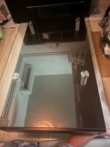 ✨️超美品✨️高級感のあるガラステーブル