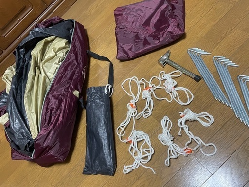 キャプテンスタッグ　わかさぎ釣り用　テント