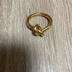 セリーヌ　ヴィンテージ　ダブルノット　リング