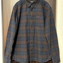 FRED PERRY タータンシャツ　Mサイズ