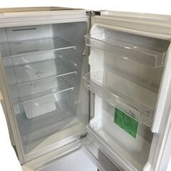 【決まりました】【⭐️全額返金保証⭐️】【稼動品】◯YAMADAselect ヤマダセレクト 冷凍冷蔵庫 冷蔵庫 2ドア 156L単身用 一人暮らし ホワイト 2021年製 YRZ-F15G1の画像