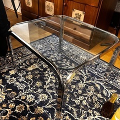 ローテーブル　ガラスの画像