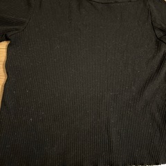 w closet  Tシャツ　ブラック　肩出し　フリーサイズの画像