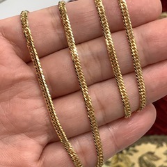 K18 喜平 6面ダブル ネックレス 12.9g 約50cm