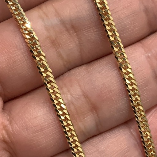 K18 喜平　6面ダブル　ネックレス　12.9g 約50cm