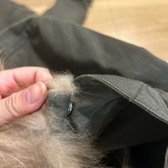 MIND BLOW マインドブロウ　モッズコート　カーキー　緑　ファー　フードの画像