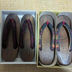 浴衣　2セット　1セットずつ売り②　下駄