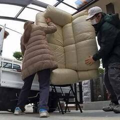 【家財運搬】老人ホームへソファー・ボックス家具移動ご依頼作業して...
