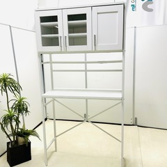 おしゃれなゴミ箱上ラック