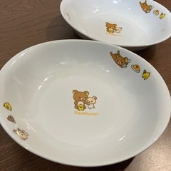 ★美品★ リラックマ　ハローキティ　非売品　お皿　3枚の画像