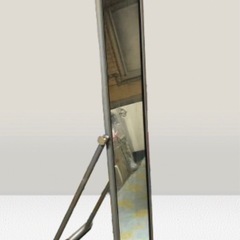自立式　全身ミラー　　鏡の画像