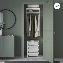 IKEA スチールラック の画像