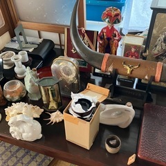 沖縄人形、本、小物類