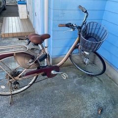 【終了】電動自転車（パンクあり）