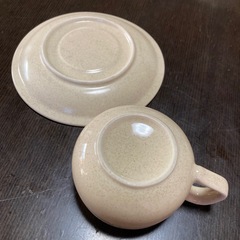 【新品未使用】昭和レトロなカップ&ソーサー4客　箱無し　コーヒーカップの画像