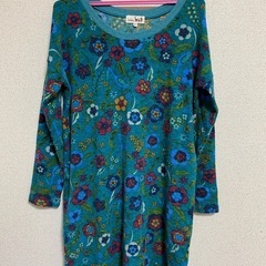 花柄チュニック