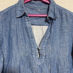 リネン風シャツの画像