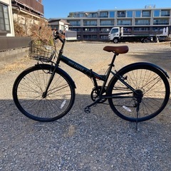 折りたたみ式自転車（6ギア）