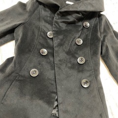 Foggia レディースコート 黒Lサイズ 新品未使用の画像
