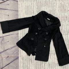 Foggia レディースコート 黒Lサイズ 新品未使用