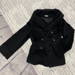 Foggia レディースコート 黒Lサイズ 新品未使用の画像