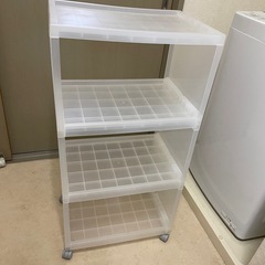 キャスター付き棚(無印良品)