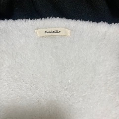 Embellir ブラックベスト　　美品の画像
