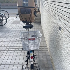 子供乗せ自転車の画像