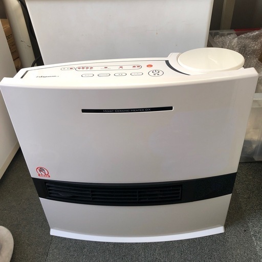 セラミックファンヒーター　加湿機能付