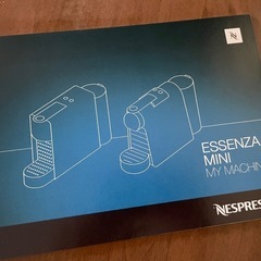 美品 Nespresso Essenza Mini エスプレッソマシン C30-BK-Wの画像