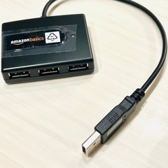 【新品】USB2.0 4ポートマルチハブ(ウルトラミニ)の画像