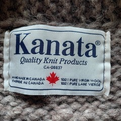 KANATAカウチンベストの画像