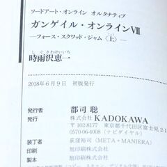 ソードアートオンライン オルタナティブ　ガンゲイルオンライン　1～10巻　計10冊　時雨沢恵一　ライトノベル　電撃文庫　本　中古品の画像